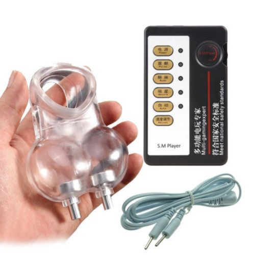 Stim penis scrotum ball - e-stim,